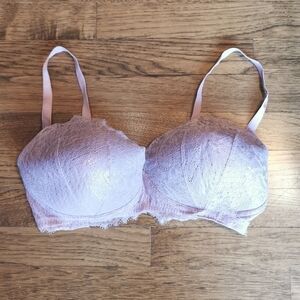 𝅺VICTORIA'S Secret Bra Dream Angels Lilac Bralette 34DDD 34F *